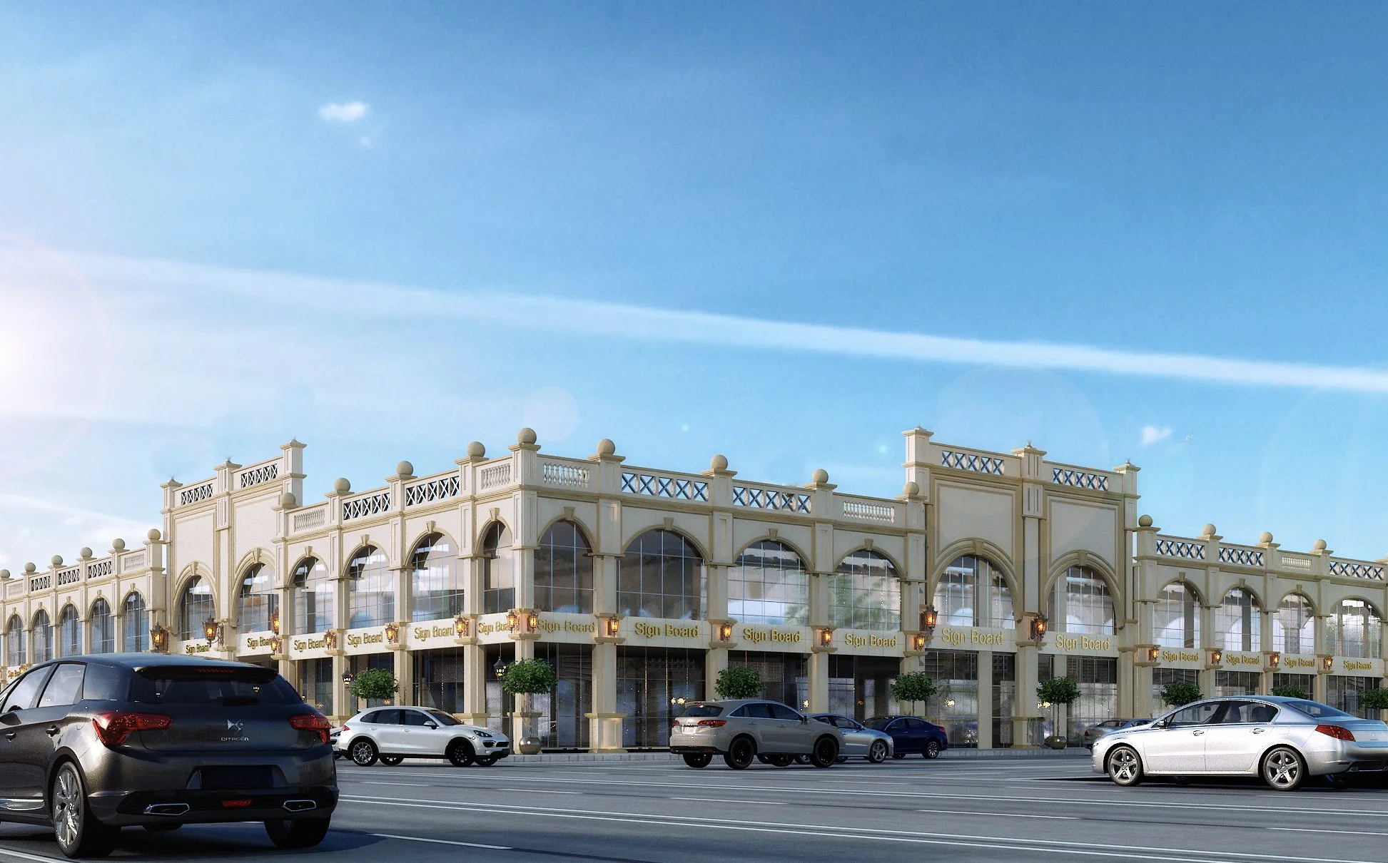 mall exterior design