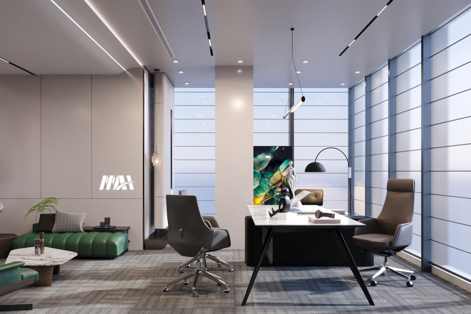MODERN ADMIN OFFICE DESIGN - MAH Designs