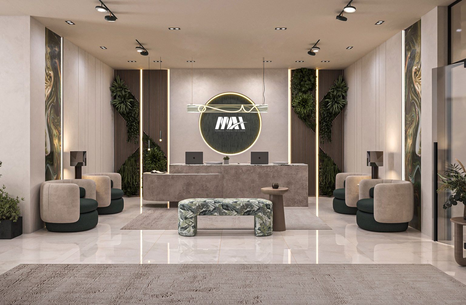 MODERN ADMIN OFFICE DESIGN - MAH Designs